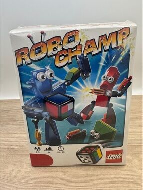 LEGO Games Robo Champ 3835 Sealed 2009 Retired 119 Pieces